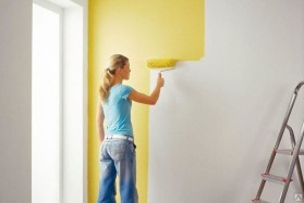Правильная покраска стен