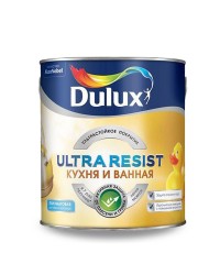 Dulux Ultra Resist кухня и ванная - Водно-дисперсионная (латексная) краска для кухни и ванной