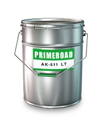 PrimaRoad АК-511 LT - Однокомпонентная быстровысыхающая акриловая краска для дорожной разметки 