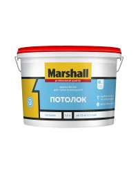 Marshall белый потолок - Водно-дисперсионная акриловая краска для потолков