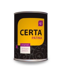 Certa-Patina термостойкая до 700С - Термостойкая краска для печей, мангалов, каминов и аксессуаров