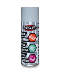Аэрозольная акриловая краска Veslee Хром - Аэрозольная краска с эффектом "хром"