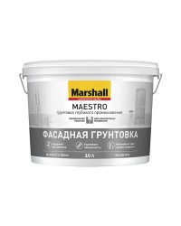 Marshall Грунтовка фасадная MAESTRO - Грунтовка с повышенным содержанием антисептика
