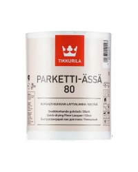 Tikkurila ParkettiI-Assa 80 - Водоразбавляемый полиуретано-акрилатный лак