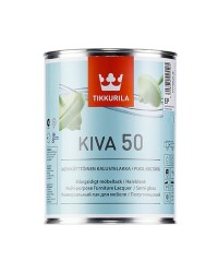 Tikkurila Kiva 50 - Водоразбавляемый колеруемый лак