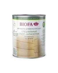BIOFA Грунт-антисептик 8750 Profi - Грунт-антисептик для защиты деревянных фасадов 