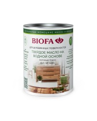 BIOFA Твердое масло на водной основе матовое 5245 - Масло для деревянных поверхностей