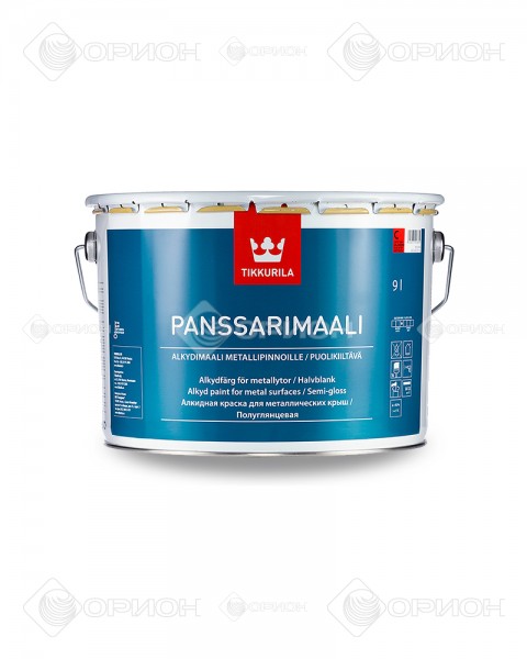 Tikkurila Panssarimaali - Краска для оцинкованных крыш