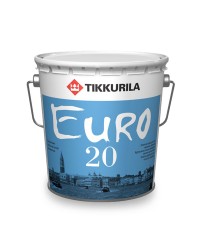 Tikkurila Euro 20 - Полуматовая латексная краска
