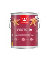 Tikkurila Euro Pesto 30 - Интерьерная моющаяся полуматовая эмаль