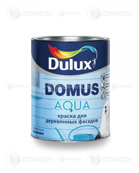 Dulux Domus Aqua - Полуматовая водная краска