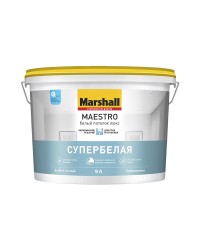Marshall Maestro белый потолок люкс - Глубокоматовая краска для потолков