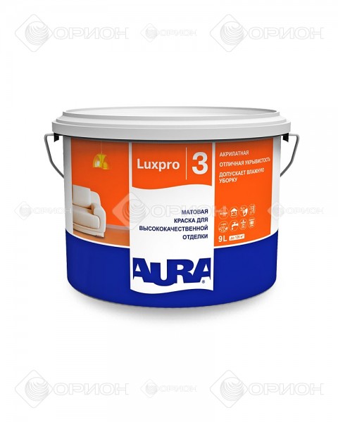 Aura Luxpro 3 - Матовая краска для потолков